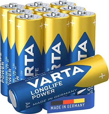 10 Varta Longlife Power AA Batterijen
