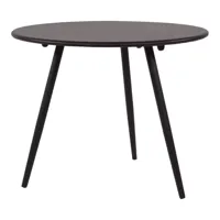 Bijzet Tuintafel Rond Ø60cm - Zwart - thumbnail