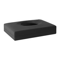 Hygiënezakjeshouder Sapho Colored Mat Zwart - thumbnail