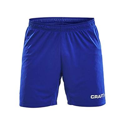 Craft 1905573 Progress Contrast Short M - Club Cobolt/Yellow - XL