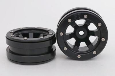 Metsafil Beadlock Wheels PT-Claw Zwart / Zwart 1.9 (2st) Metsafil Beadlock Wheels PT-Claw Zwart / Zwart 1.9 (2st)