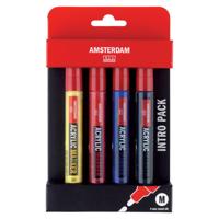 Talens Amsterdam acryl marker basisset, 4dlg. - thumbnail