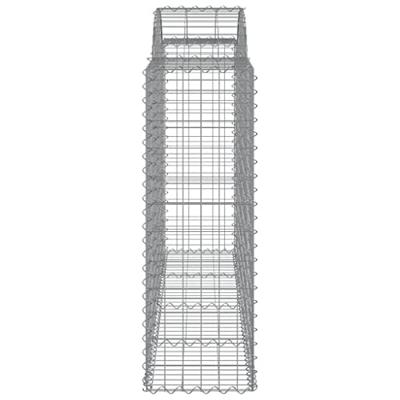 Schanskorven 40 st gewelfd 200x50x120/140 cm ijzer