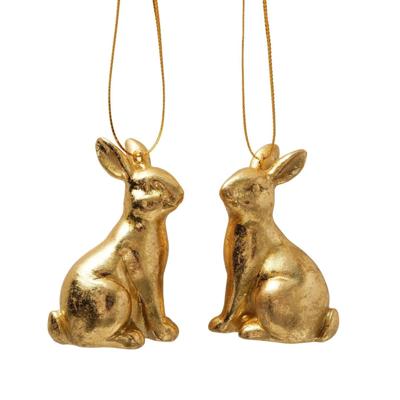 Boltze Home hanger haas goud 4x3x6,5cm