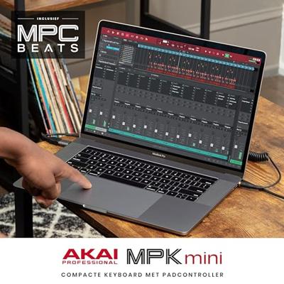 Akai Professional MPK Mini MK3 Black USB/MIDI keyboard - thumbnail