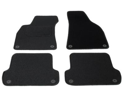 Automatten op maat - zwart stof - Audi A4 B6/B7 2001-2009