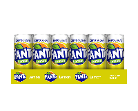 Frisdrank Fanta lemon zero blik 330ml | 24 stuks - thumbnail