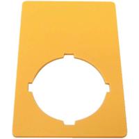 Eaton M22-XZK Markeringsplaatje (b x h) 33 mm x 50 mm Zonder markering Geel 1 stuk(s) - thumbnail