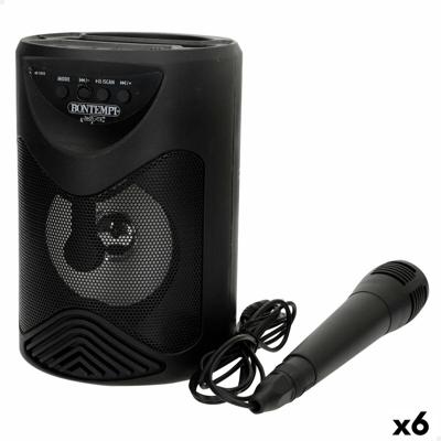 Luidspreker met Karaokemicrofoon Bontempi 6 Stuks