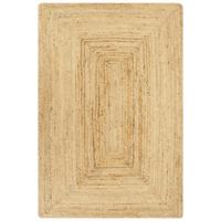 Vloerkleed handgemaakt 120x180 cm jute naturel - thumbnail