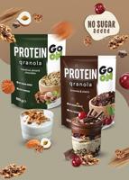 Protein Granola 300gr Brownie & Cherry - thumbnail