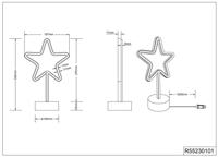 Trio TafellampStar oplaadbaar - R55230101 - thumbnail