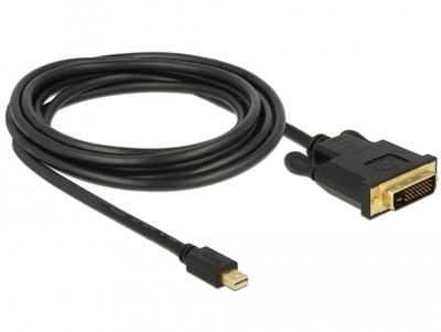 Delock 83990 Kabel mini DisplayPort 1.1 male > DVI 24+1 male 3 m