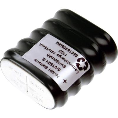 Varta V5/150H-S Oplaadbare knoopcel 150H NiMH 150 mAh 6 V 1 stuk(s) Varta V5/150H-S Oplaadbare knoopcel 150H NiMH 150 mAh 6 V 1 stuk(s)