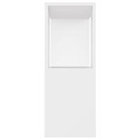 Tv-meubel 80x24x63 cm spaanplaat wit - thumbnail