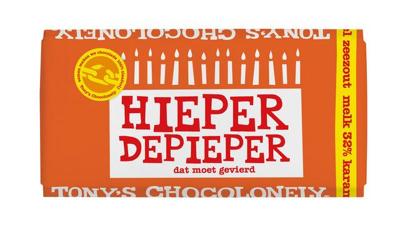 Chocolade tony chocolonely hieper de pieper reep | 15 stuks