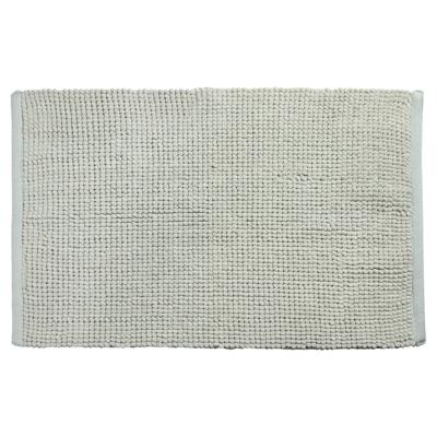 Differnz Candore badmat geschikt voor vloerverwarming 100% microfiber 50 x 80 cm licht groen
