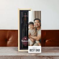 Bier in bedrukte kist - Westmalle Dubbel - thumbnail