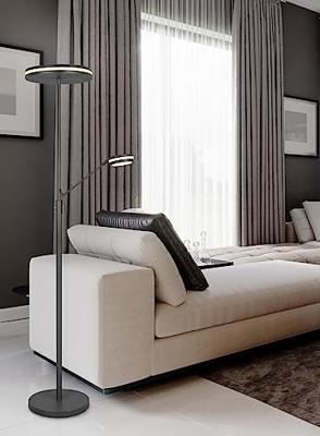 Trio Grote led leeslampFranklin Antraciet - 426510242