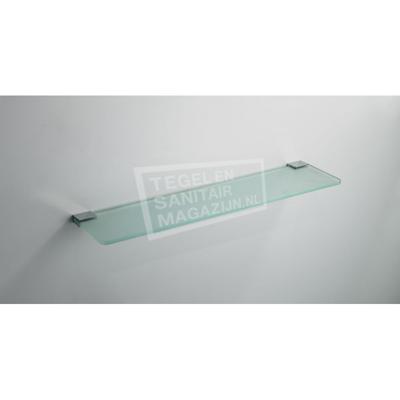 Eris glazen planchet chroom 50cm Eris glazen planchet chroom 50cm