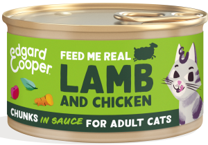 Cat adult chuncks lamb/chicken 85g Edgard & Cooper - Edgard en cooper
