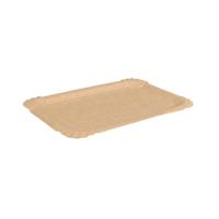 Papstar Biodore schaal karton kraft (13x20cm) (100 stuks) - thumbnail