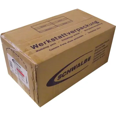 Schwalbe inner tube nr. 7 20" (av40mm) werkstattverpackung ve 50 stück