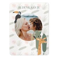 Fleecedeken bedrukken - 75x100cm - thumbnail