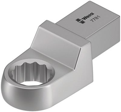 Wera 7781 insteek-ringsleutels, 14 x 18 mm, 18 mm - 1 stuk(s) - 05078695001 Wera 7781 insteek-ringsleutels, 14 x 18 mm, 18 mm - 1 stuk(s) - 05078695001