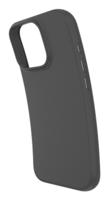Just in Case Zero Soft TPU Case voor Apple iPhone 16 Pro Telefoonhoesje Zwart - thumbnail