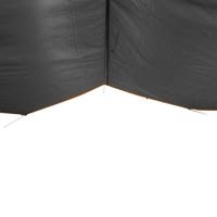 Kampeerluifel waterdicht 360x294 cm grijs en oranje - thumbnail