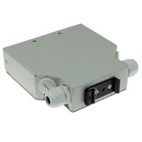 ACT FA2043 DIN Rail Fiber Optic Terminal Box Unloaded | 12 poorts - thumbnail