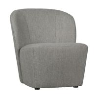 vtwonen Fauteuil 'Lofty' Bouclé, kleur Grijs - thumbnail