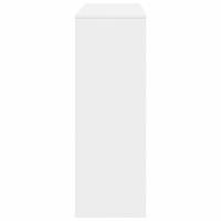 Boekenkast/kamerscherm 100x33x94,5 cm wit - thumbnail