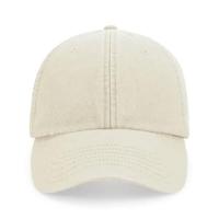 Beechfield CB655 Low Profile Vintage Cap - Vintage Sand - One Size - thumbnail