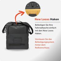 Fietstas New Looxs Odense Single 17,5 liter 32 x 16 x 38 cm - zwart - thumbnail