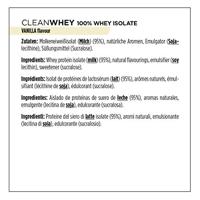POWERBAR clean whey 100% isolate (1 x 570gr) - vanilla - thumbnail