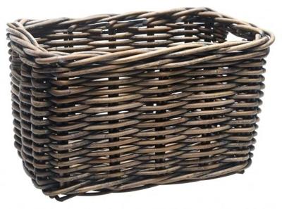 Newlooxs Fietsmand brisbane 23 liter 39 x 27 cm rotan bruin