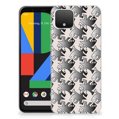 Google Pixel 4 | TPU Hoesje | Salamander Grey Google Pixel 4 | TPU Hoesje | Salamander Grey