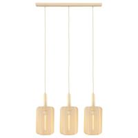 Lucide CORINA - Hanglamp - 3xE27 - Beige - thumbnail