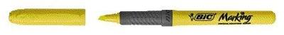 Markeerstift bic brite liner grip geel