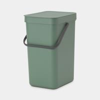 Brabantia Sort and Go Afvalemmer 12L Fir Green - thumbnail