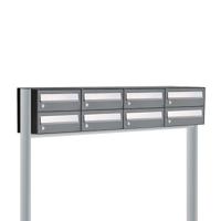 Allux Hive Set 4-Breed, 2-Hoog Met Dak Op Statief Antraciet - 40030065_4x2ds - thumbnail