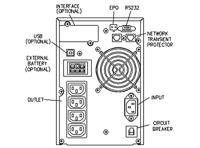 ROLINE ProSecure III 1500 - Online UPS - thumbnail
