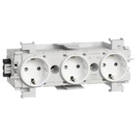 Hager Sonstiger Steckverbinder Stopcontact voor Accessoires voor elektroplintsysteem Wit 1 stuk(s) - thumbnail