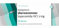 Leidapharm Diarreeremmers 2mg Loperamide - thumbnail