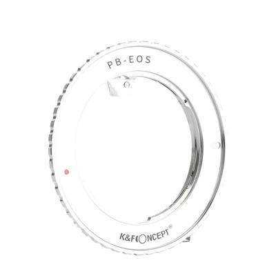 K&F Concept lensadapter van Praktica B naar Canon EOS (EF/EF-S) mount