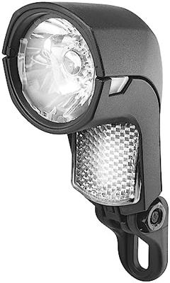 Busch + Müller Koplamp busch en müller upp n led voor naafdynamo 30 lux - zwart