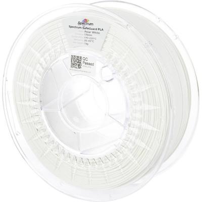 Spectrum Filaments 81555 Safeguard PLA Filament PLA kunststof Antibacterieel 1.75 mm 1000 g Polar White, Wit 1 stuk(s)