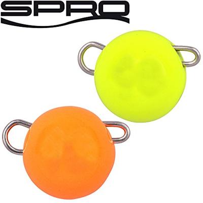 Spro Bottom Jig Glow Orange/Chart 7 gr